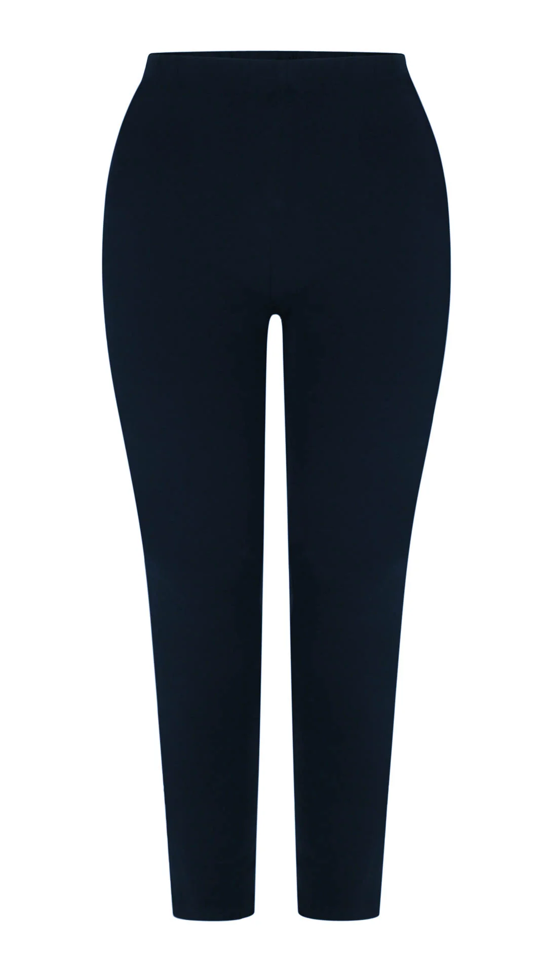 CurveWow 2 PACK Soft Touch Basic Leggings Black & Navy - Image 3