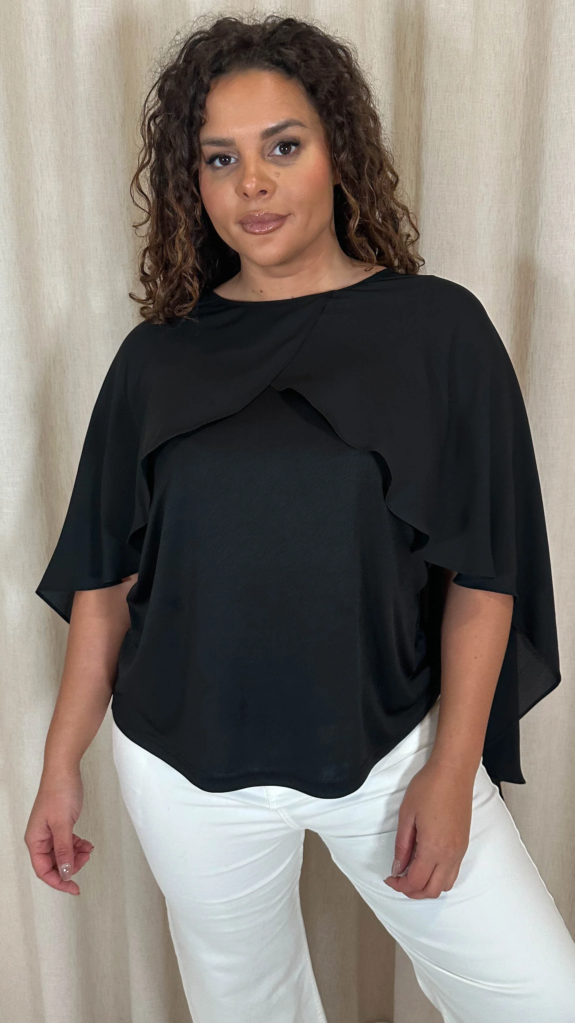 CurveWow Cape Top Black - Image 4