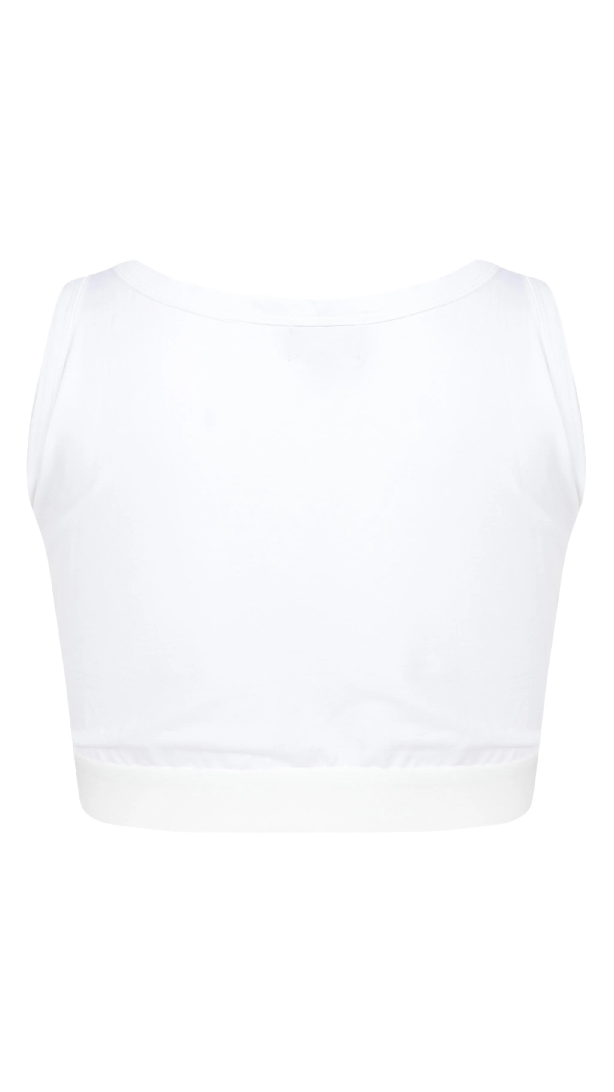CurveWow Comfort Bralette White - Image 2