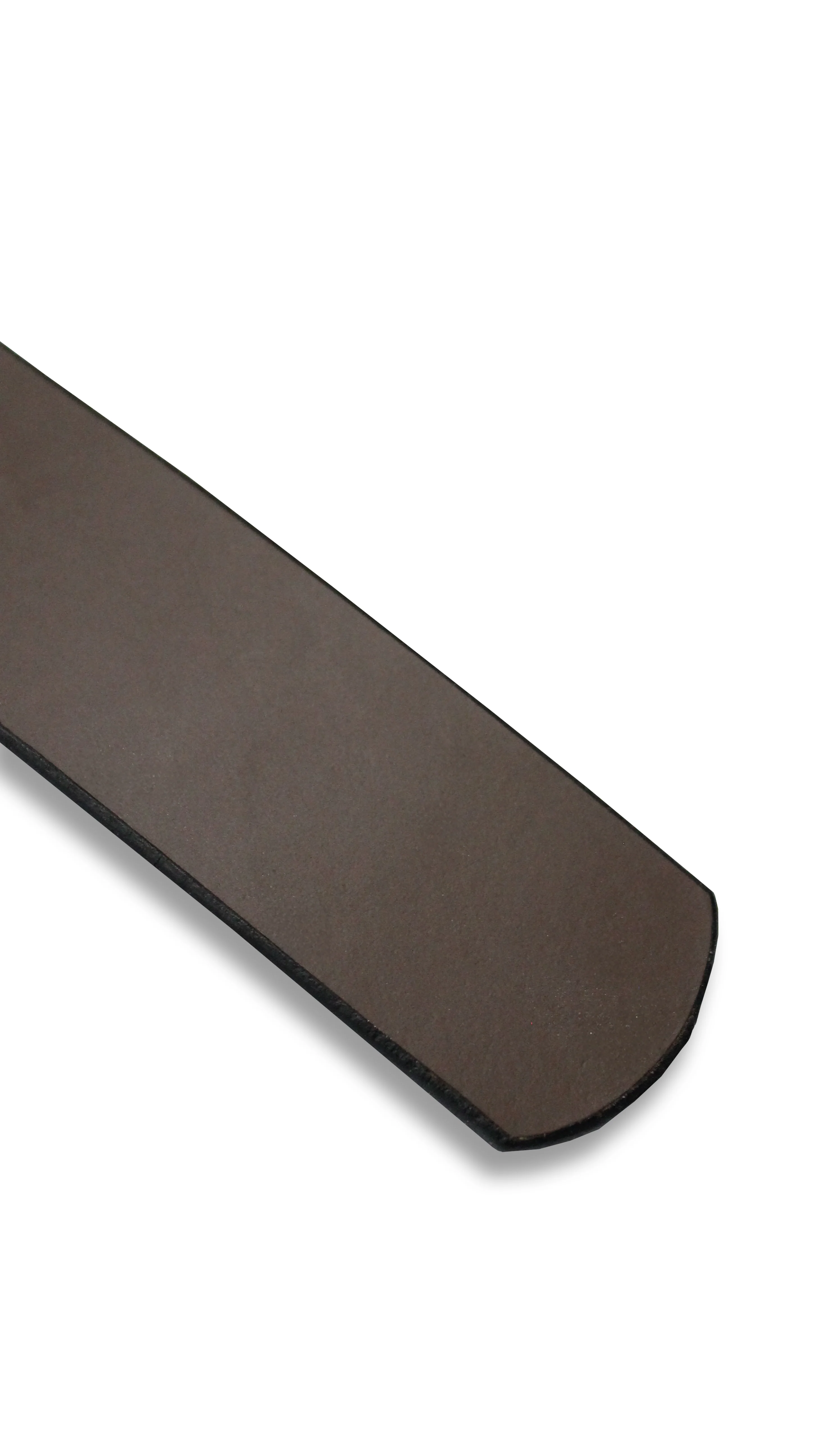 CurveWow Leather Double Ring Loop Belt Brown - Image 3