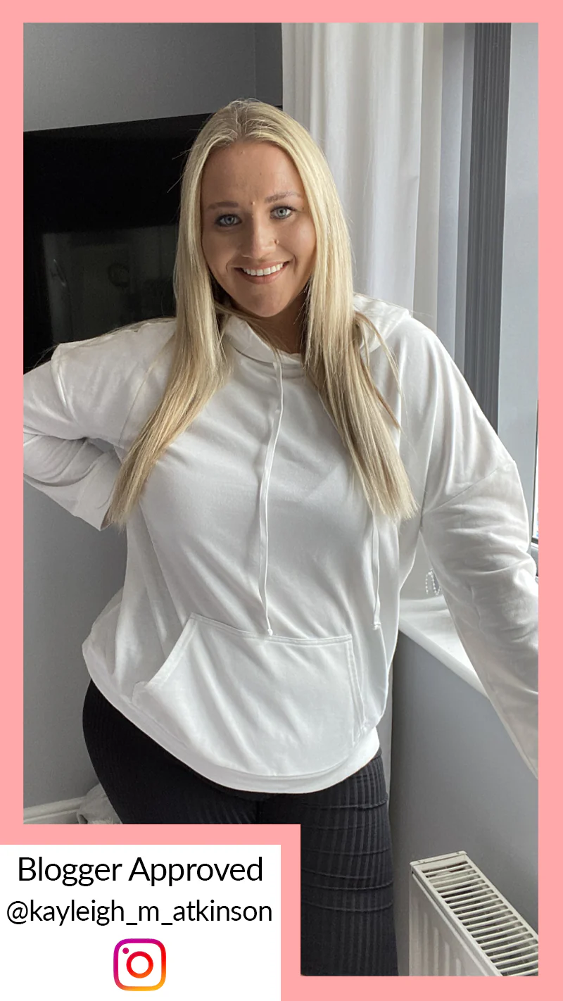 CurveWow Hoodie Ivory - Image 3