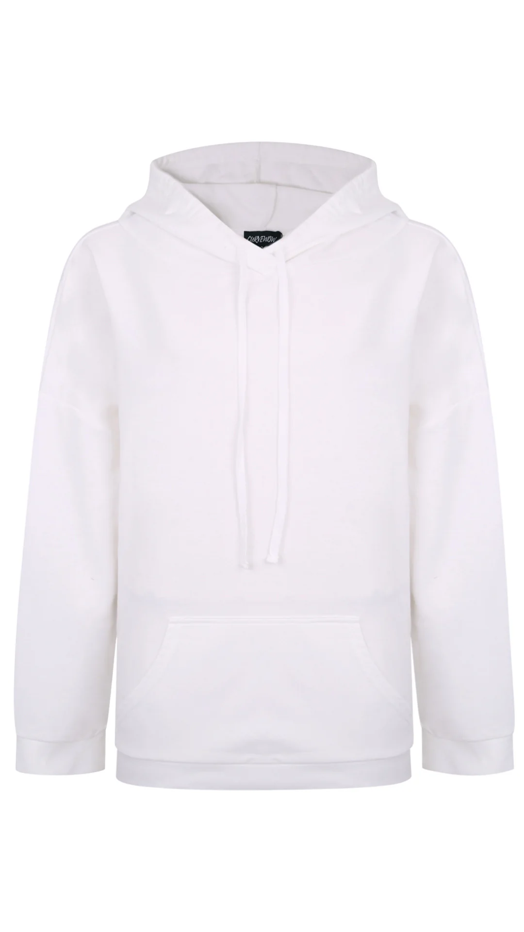CurveWow Hoodie Ivory - Image 7