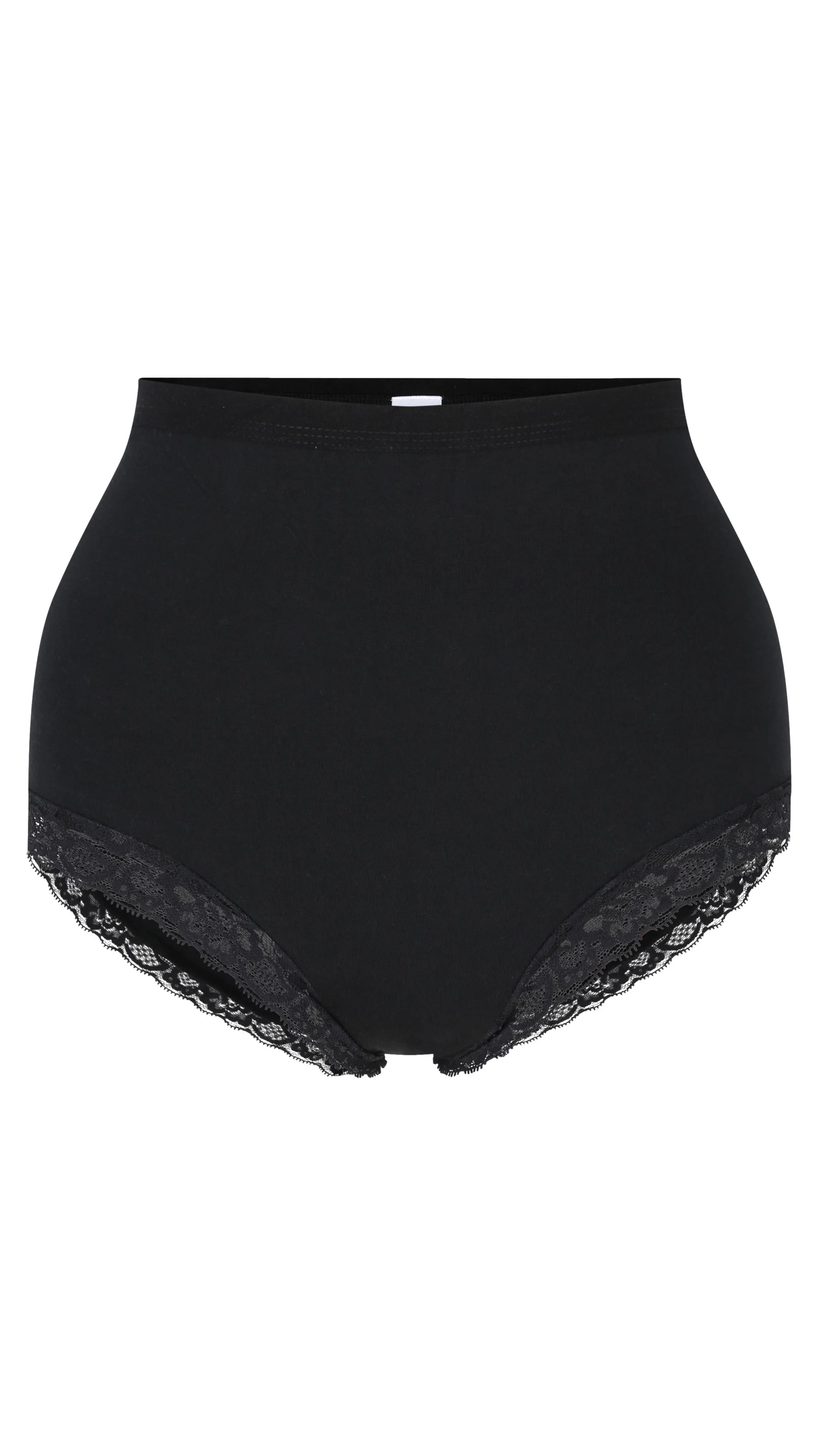 CurveWow Lace Brief 5 Pack Multi - Image 2