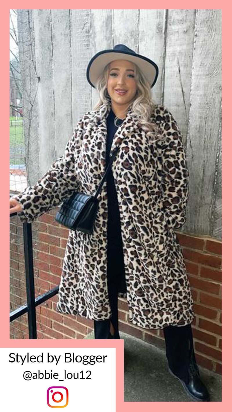 CurveWow Leopard Print Coat - Image 2