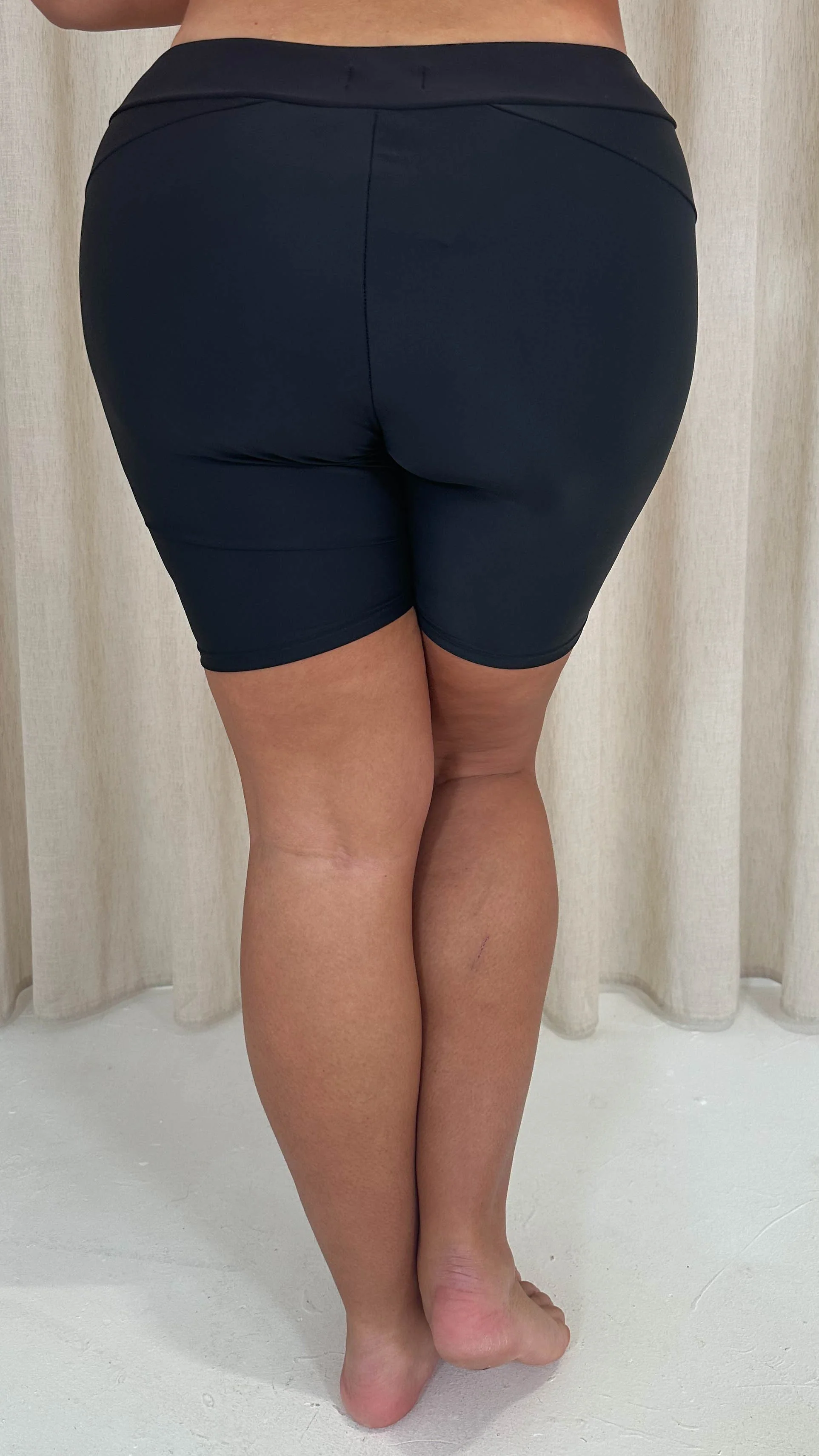 CurveWow Swim Shorts Black - Image 5