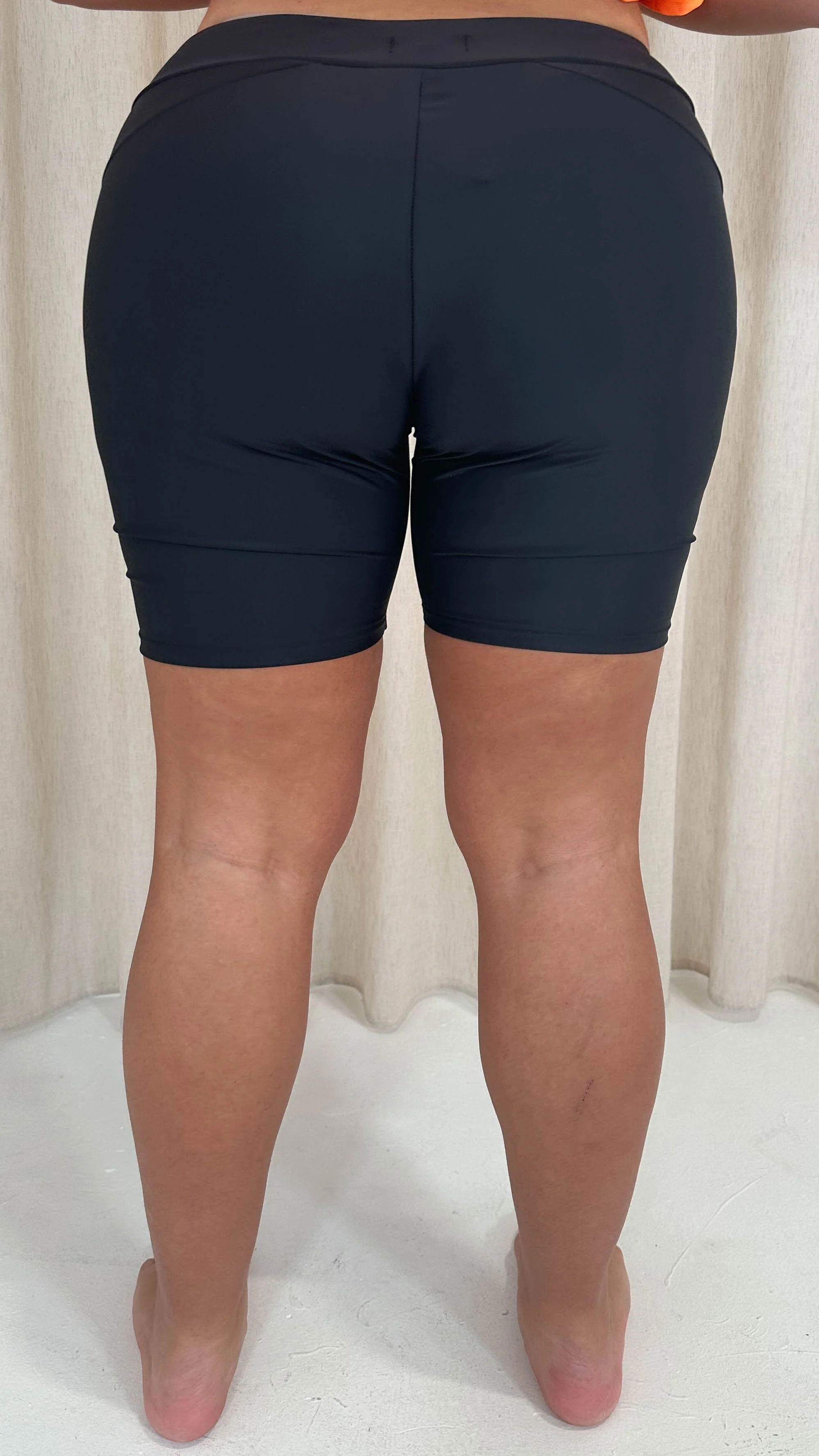 CurveWow Swim Shorts Black - Image 6