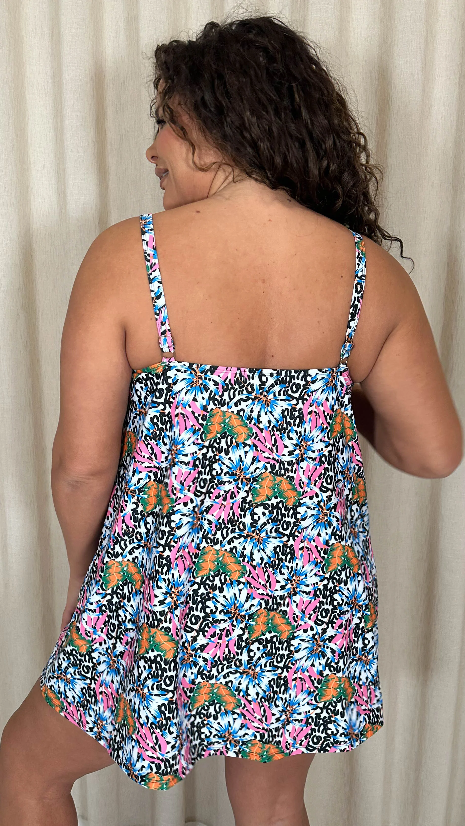 CurveWow Ubar Swimdress Animal Tropical - Image 8