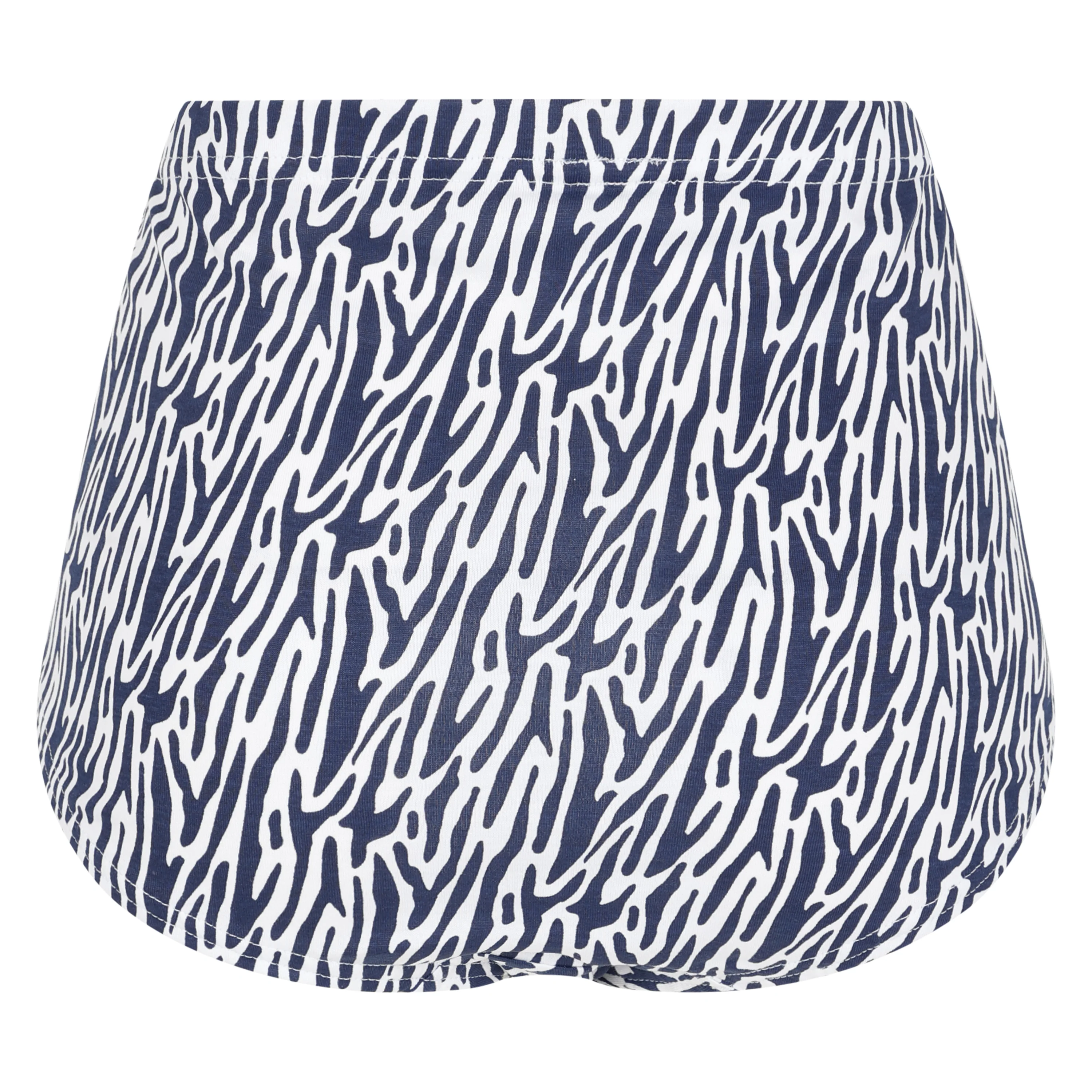 CurveWow 3 Pack Printed Briefs Navy Print - Image 5