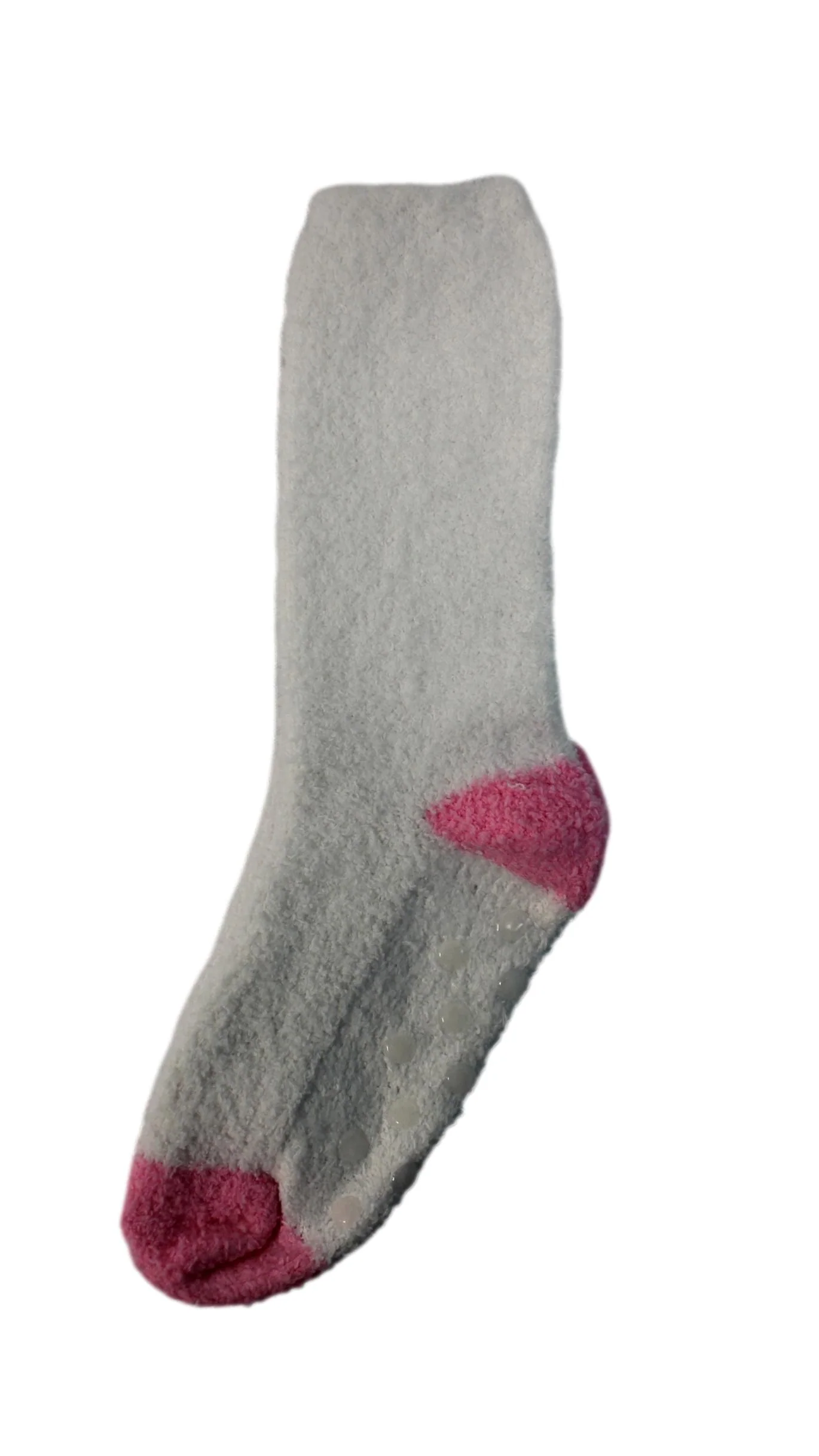 Snuggle Toes 3 Pack Cosy Socks With Gripper White Stripe - Image 4